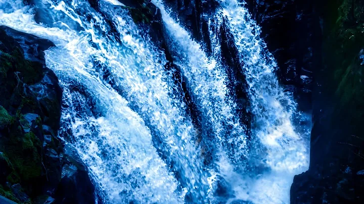 Waterfall White Noise to Fall Asleep FAST | No Ads While Sleeping