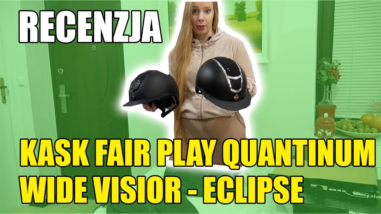 RECENZJA KASKU FAIR PLAY QUANTINUM WIDE VISIOR ECLIPSE | 