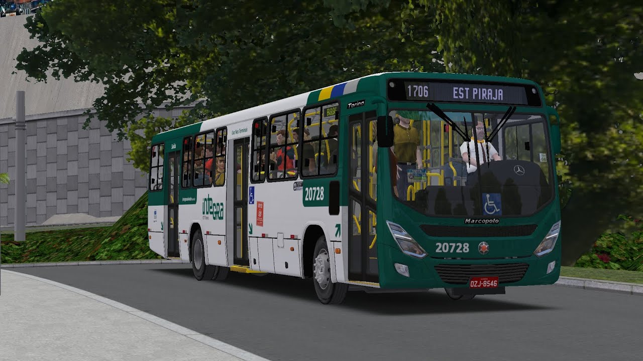 OMSI 2 LINHA 1706 - ESTAÇAO PIRAJA X TERMINAL AGUAS CLARAS - METROPOLES SALVADOR 2.0 - TORINO 2014