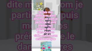 je fais des dédicaces🩷