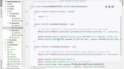 3 - Crear entidades y persistir información en la base de datos con bases de Doctrine