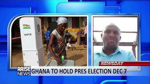 Ghana to Hold Presidential Election December 7 - NEWSDAY