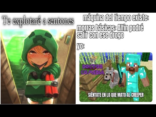 Jugador de minecraft ve esto XD . . #animememes#memesanime #memes