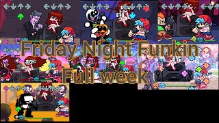 [4K] Friday Night Funkin' Gameplay Full Week | Tutorial - Week 7 (HARD)