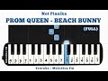 Prom Queen - Beach Bunny | Not Pianika + MIDI