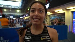 Sophia Rodriguez Dropped A Freshman Class Record In The 2-Mile At Nike Indoor Nationals