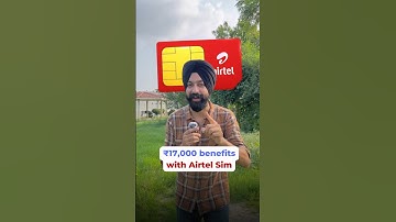 FREE Offers worth ₹17,000 with Airtel SIM 🤩✅ #airtel #perplexityai #ai