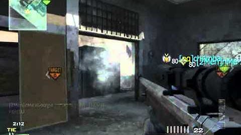 Lucky no-scope SnD MW3