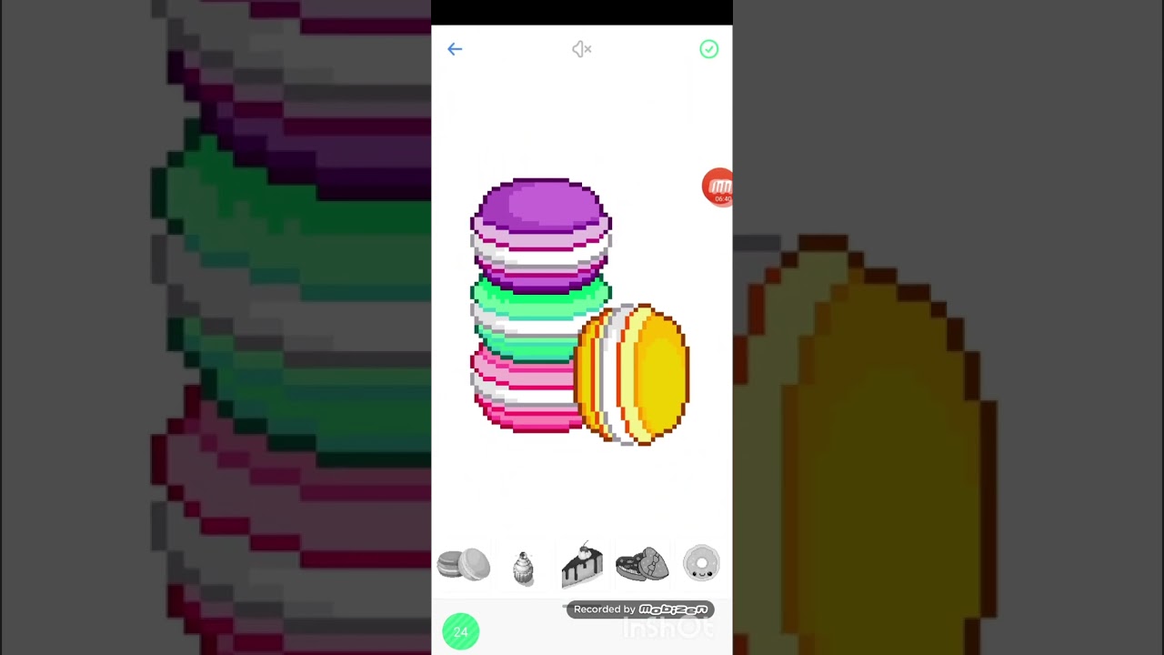 Kolorowanie lizaków i truskawki i pizzy i awokado i ciastek 