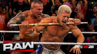 Randy Orton vs Cody Rhodes Wwe Raw 09 August 2026 Extreme Rules | WWE 2K26 Gameplay screenshot 4