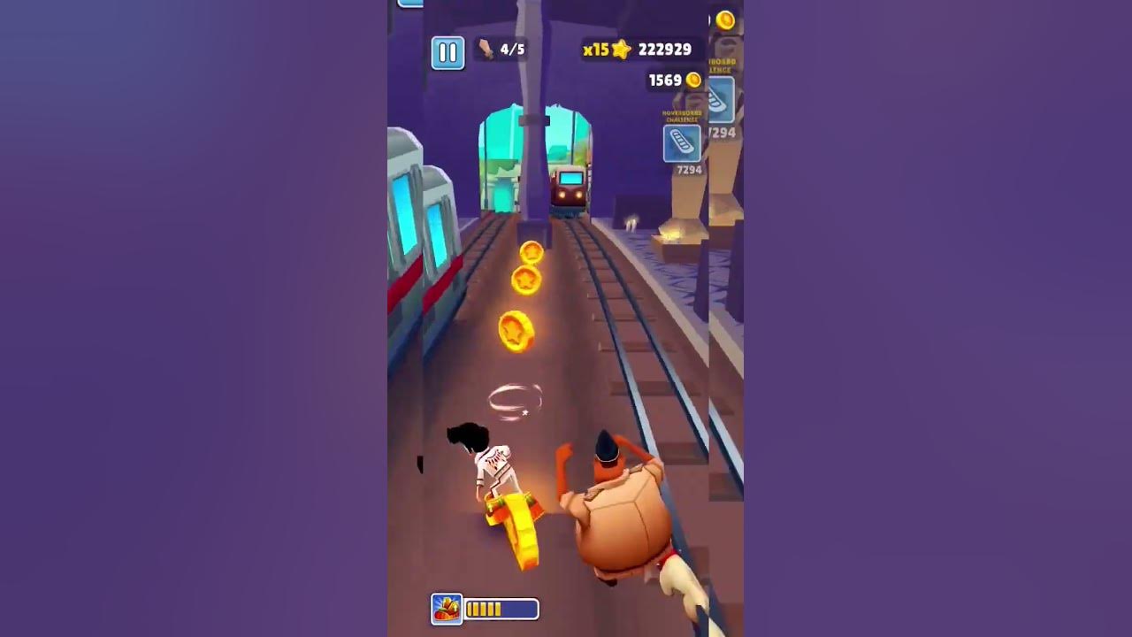 Subway surfers gameplay ll Subway surfers ll ABHISHEK GAMING ll  #viral#instagram#shortsfeed#bus#bgmi 