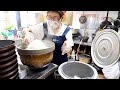 【閉店】お母さん達が大活躍！！大衆食堂の盛り沢山な朝仕込みと大忙しの厨房丨Good Old Diner Where Mothers Works