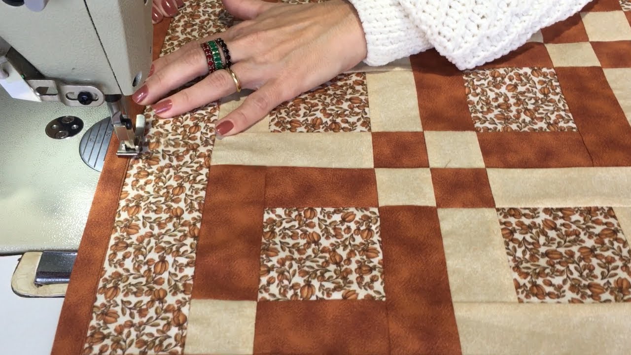 TAPETE de RETALHOS em Patchwork FÁCIL Simples e CHIQUE