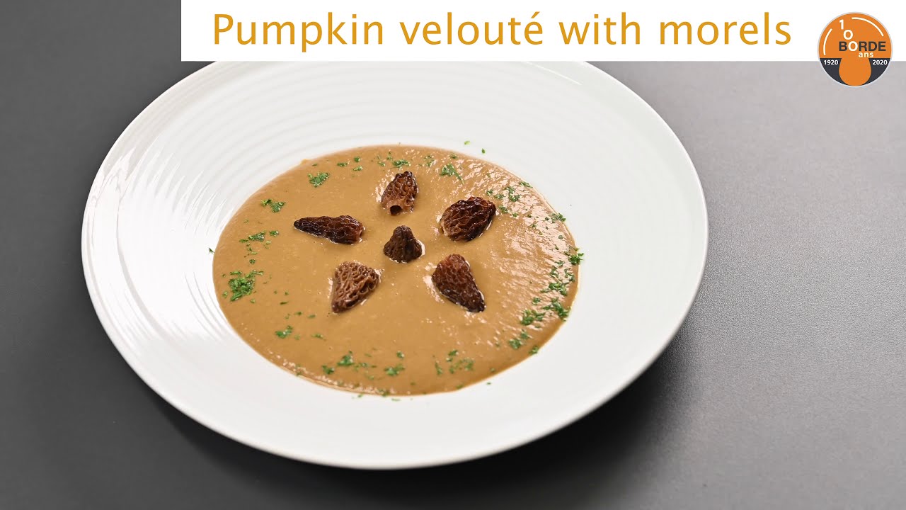 PUMPKIN VELOUTE (Morel Fumet & Dried Mini Morels) YouTube