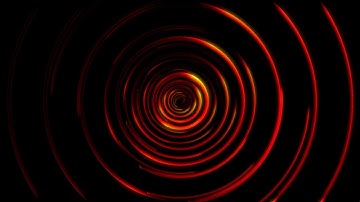 Red Circular tunnel // free Animated Abstract Background Video
