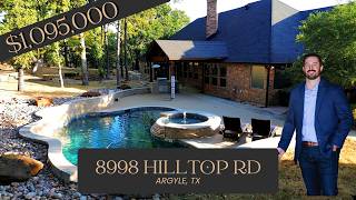 2.6 Private Acres, a Pool, and Argyle Legacy High School Zoning — 8998 Hilltop Road, Argyle TX