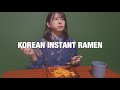韓国ラーメンをパスタに変える