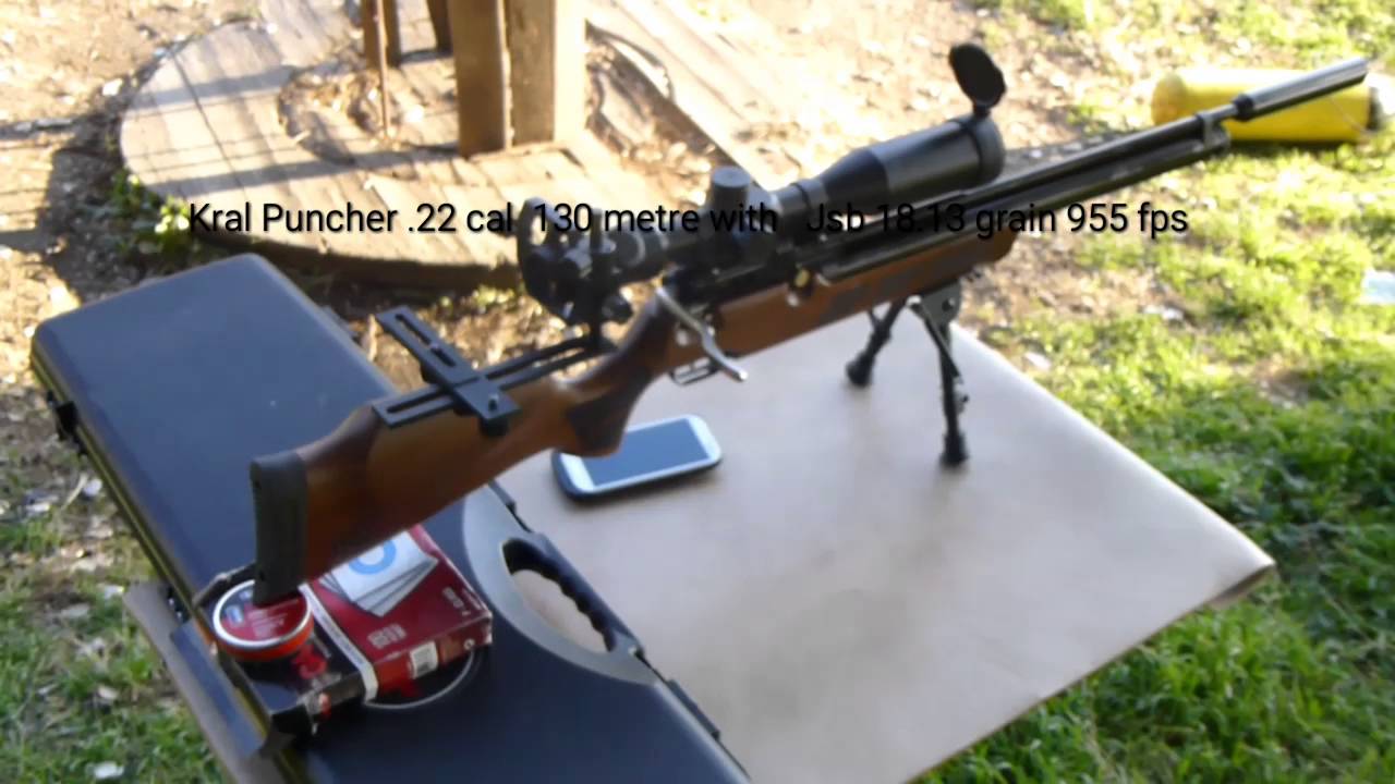 KRAL PUNCHER .22 CAL 330 CC VE 58 CM BARREL MEGA 130 METRE SHOOTING