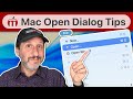 10 Mac File Open Dialog Tips