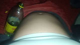 Pov Drinking Sparkling Water While My Belly Moves