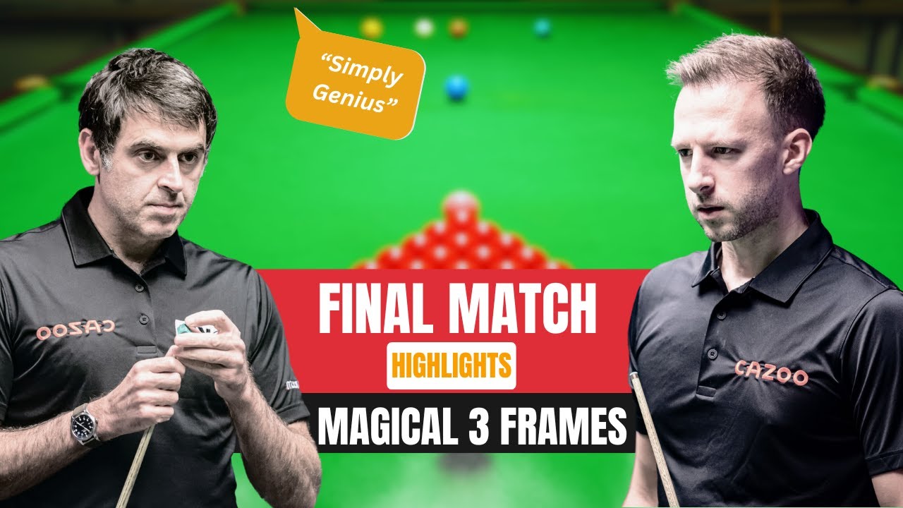 Snooker LEGENDS Collide! Ronnie vs Judd + 147 BREAK! 🎱🔥 Snooker's BEST MATCH of 2022?