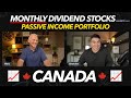 How To Build A Canadian MONTHLY DIVIDEND Portfolio - Passive Income Stocks To Buy Canada (2021)