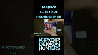 OFFICIAL MEMBERSHIP KITS! #kpopdemonhunters #kpop #membershipkit