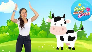 La Vaca Lola (Lola The Cow) Dance | Action Songs for Kids by a Native Spanish Speaker Resimi