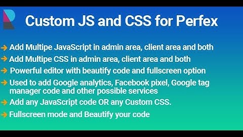 Elite Custom JS and CSS for Perfex CRM
