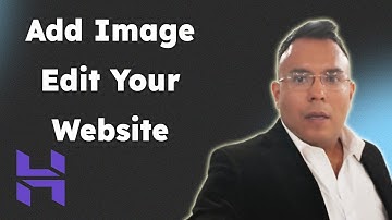 Add image and edit your website hostinger