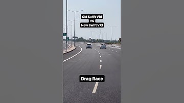 Old Swift  v/s  New Swift  👉Drag race 🤠#shorts