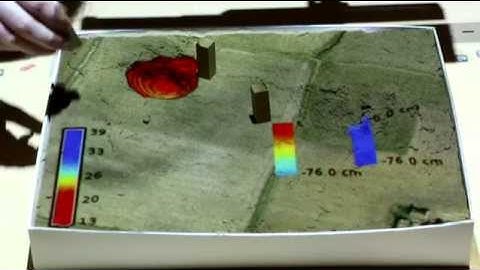 Tangible Landscape: soil core visualization