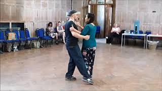 Tango Lesson: Contemporary, Organic Movement and Patterns