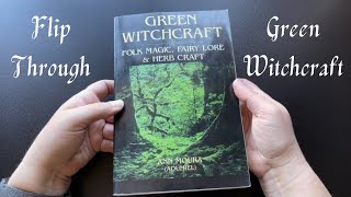 Green Witchcraft by Ann Moura | Flip Through Book Review | #witchcraftbooktube #greenmagic