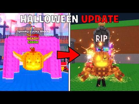 The NEW HALLOWEEN UPDATE In Steal a Brainrot!