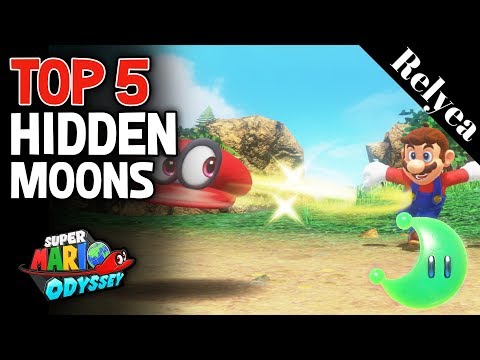 Top 5 Hidden Moons Super Mario Odyssey- Sand Kingdom