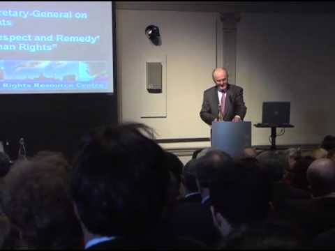 Sir Geoffrey Chandler Speaker Series - Professor J...