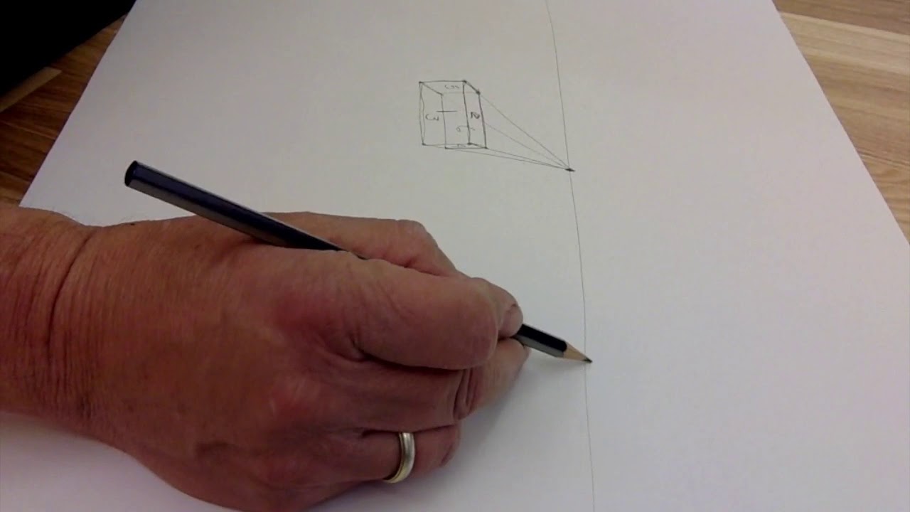 Basic 1 Point Perspective - YouTube