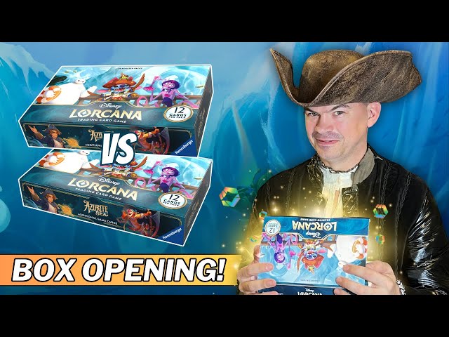 Azurite Sea Double Box Opening - AMAZING Pulls! Which Box Wins? - YouTube