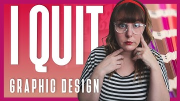 I QUIT Graphic Design - Why I decided to pursue WEB DEVELOPMENT