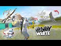 Only white color challenge  op 1 vs 4 gameplay  free fire
