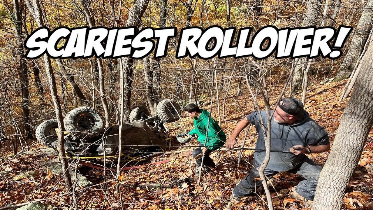 МОЙ САМЫЙ СТРАШНЫЙ ПЕРЕВОРОТ В ЖИЗНИ на трассе Buffalo Mountain Trail System Hatfield McCoy | Dou...