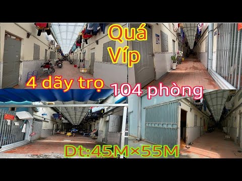 Video Bán nhà trọ bình dương (447) 104 phòng trọ Dt:45Mx55M - youtube