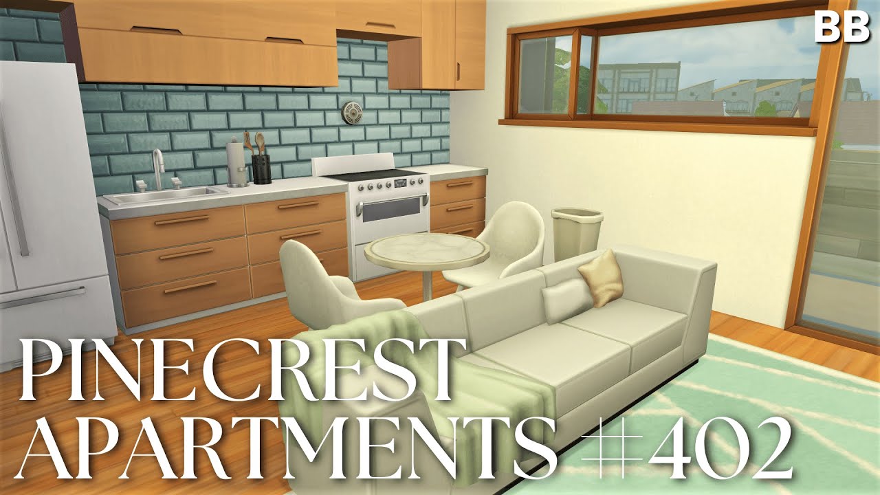 Pinecrest Apartments 402 Reno Sims 4 Speed Build YouTube