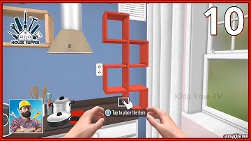 House Flipper Mobile Gameplay Walkthrough Part 10 - Tutorial (iOS, Android) - Kids True TV