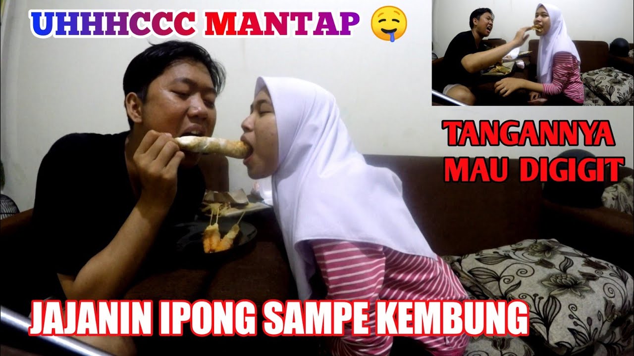 ASMR MUKBANG JAJANAN PEDAGANG KAKI LIMA feat IPONG SAMPE MAU MUNTAH