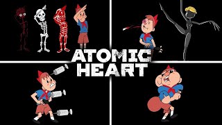 Atomic Heart: Смешные Анимации Навыков И Улучшений