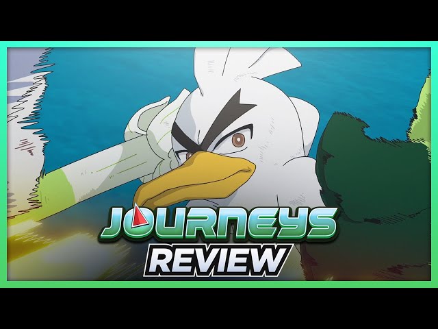 Ash's Farfetch'd Evolve and battle with Rinto's Gallade - Pokemon Journeys  