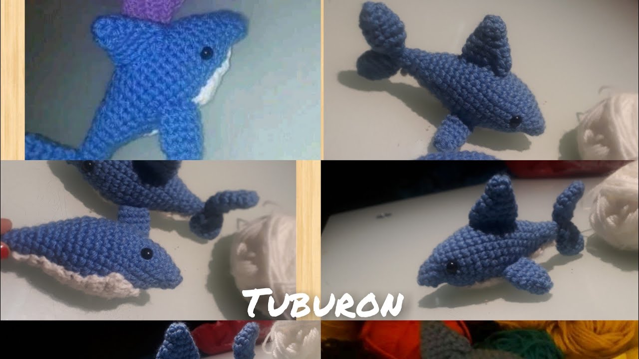 tuburon a crochet PRIMER PARTE