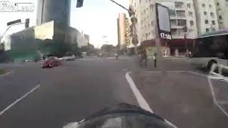 Course Poursuite Police Vs Moto Uber Eat Brésil 2019